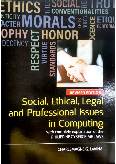 LEGAL, ETHICAL, AND PROFESSIONAL ISSUES IN INFORMATION SECURITY. . Legal social ethical and professional issues lsepi